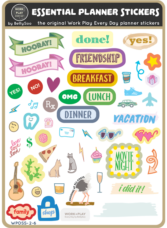 Essential Planner Stickers