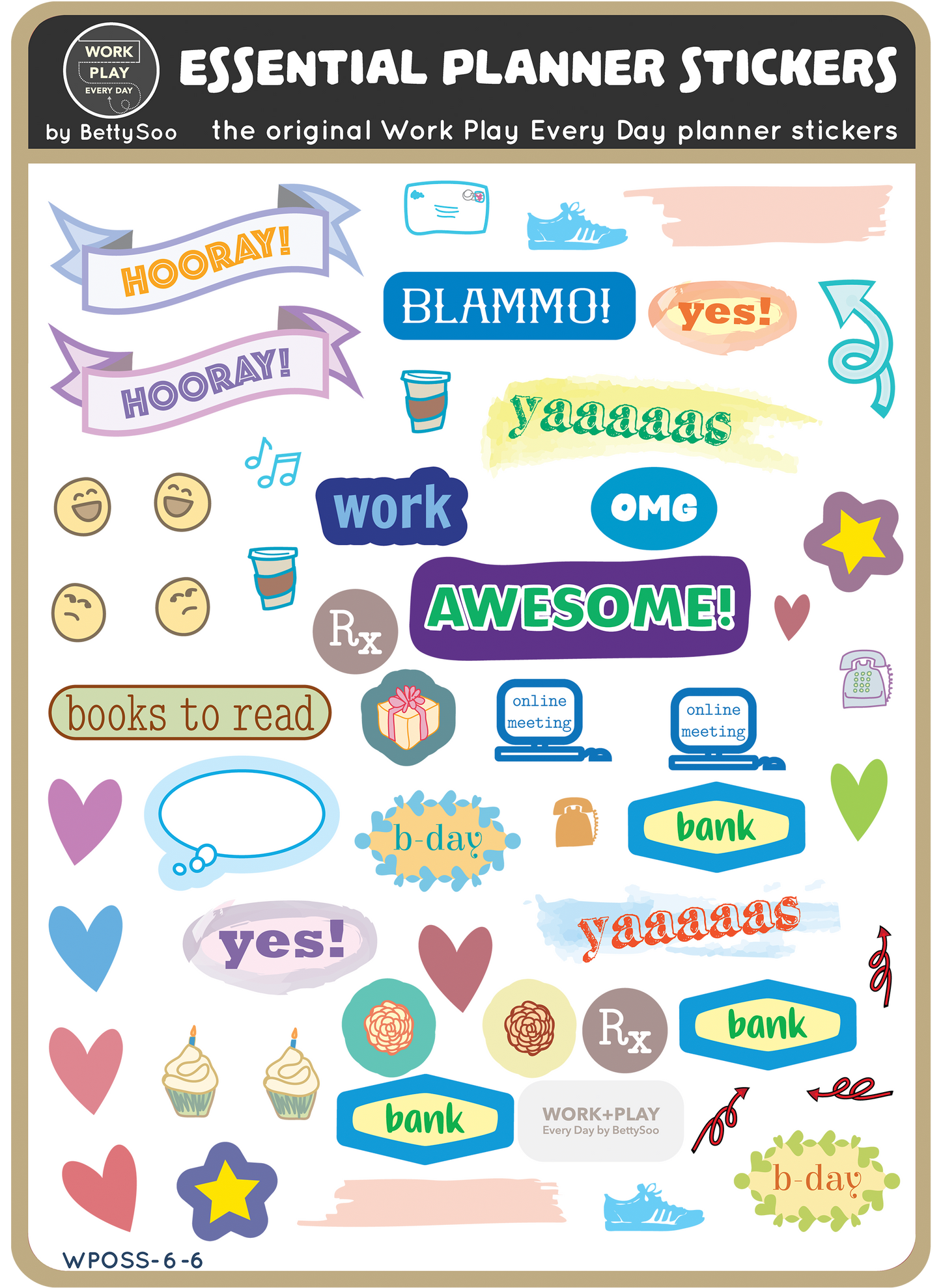 Essential Planner Stickers