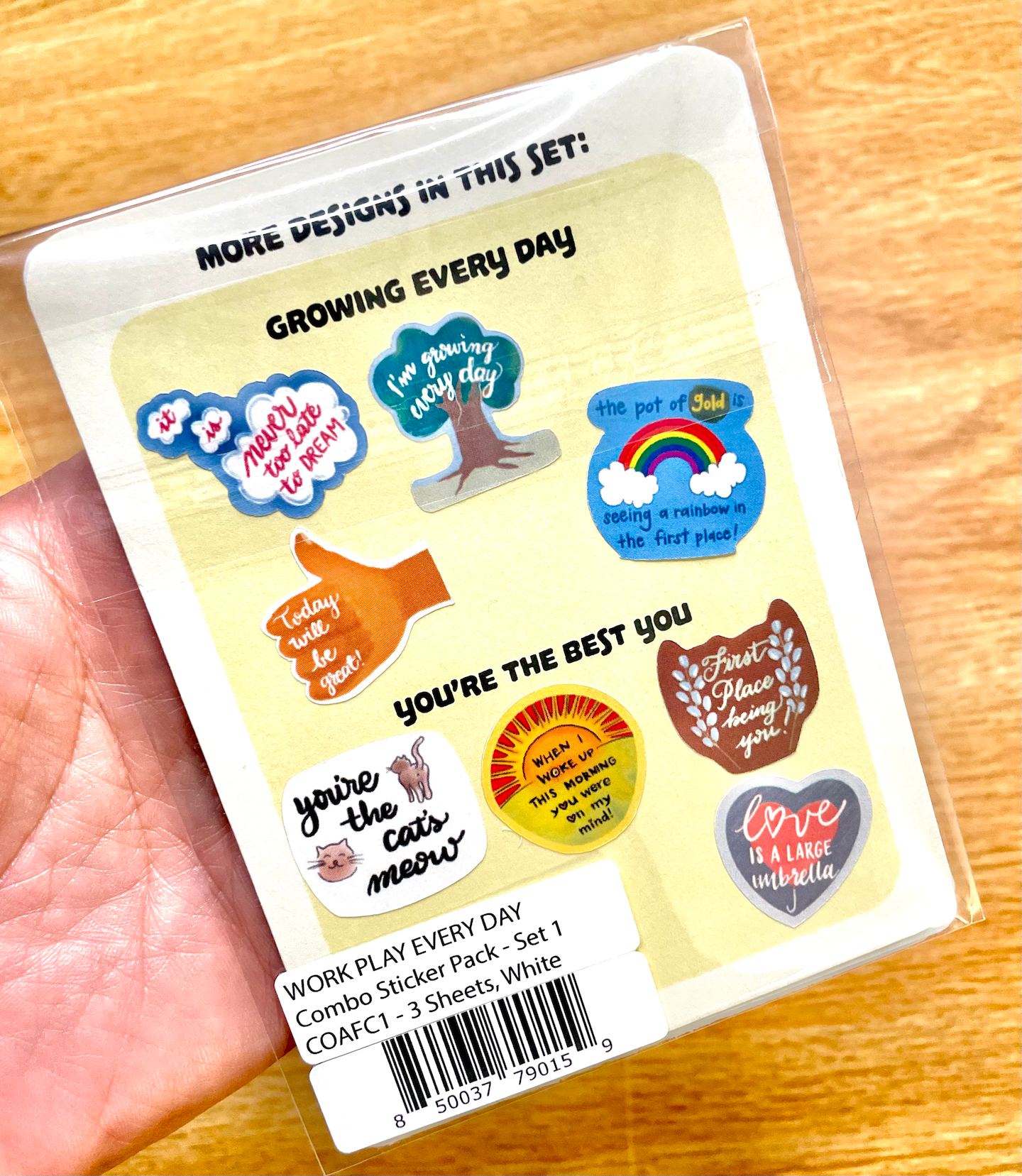 Affirmation Sticker Combo 1