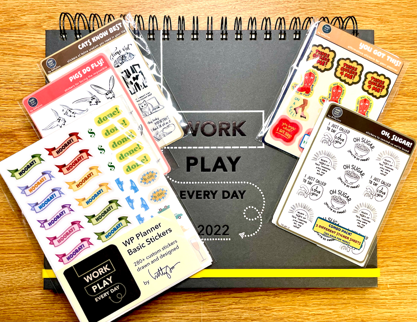 Ultimate Productivity Stickers Set - Large Value Pack of 20 Planner Sticker Sheets - Calendars, to Do Lists, Habit Trackers, Goals - Accessories 