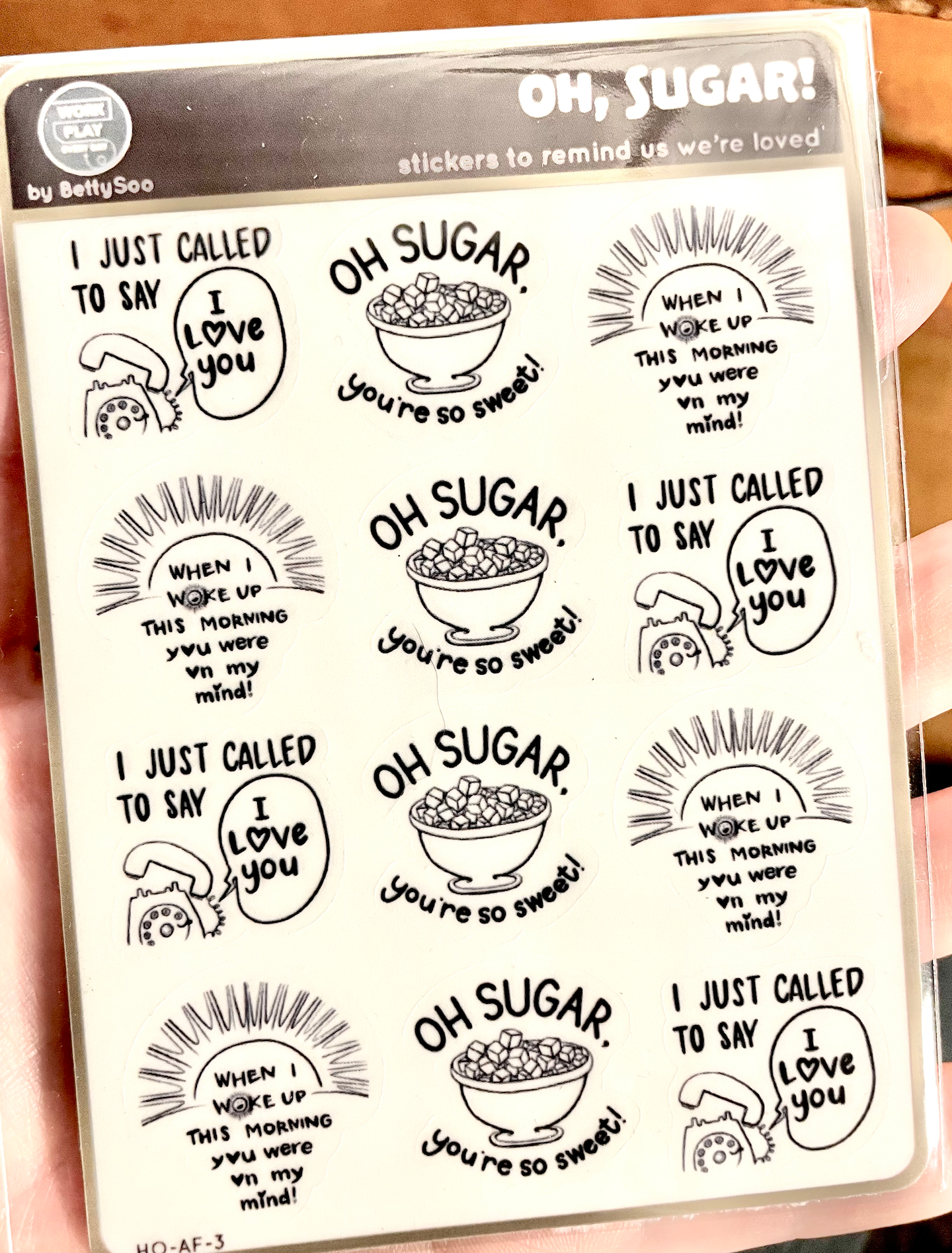 Affirmation Sticker Combo 2 (Translucent, Clear Gloss, or Holographic) –  Work Play Every Day